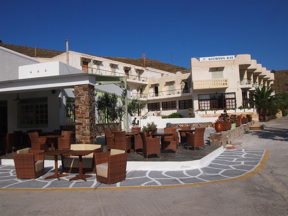 Kythnos Bay Hotel Loutrá Exterior foto